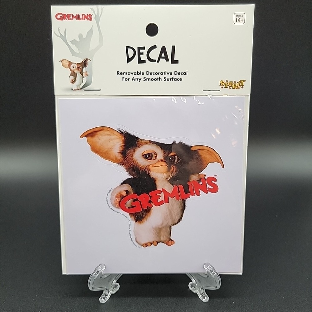 Gremlins Movie Gizmo Decal Removable Use on Any Smooth Surface Spirit Halloween